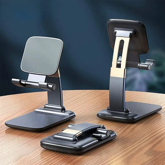 Aluminium Foldable Desk Phone & Tablet Stand - Vélanoworld