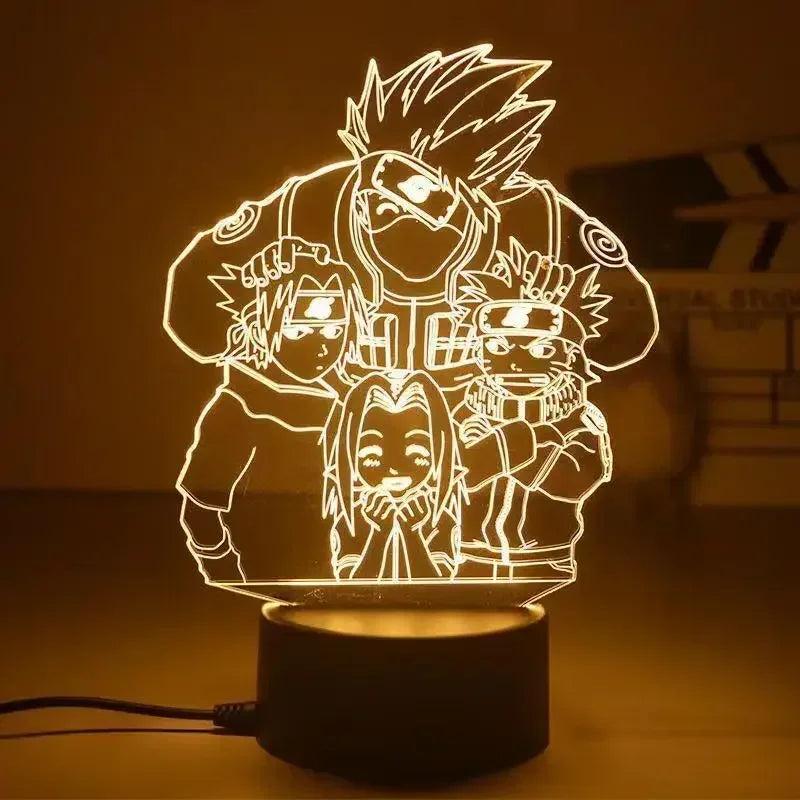 Naruto Anime 3D LED Lamp