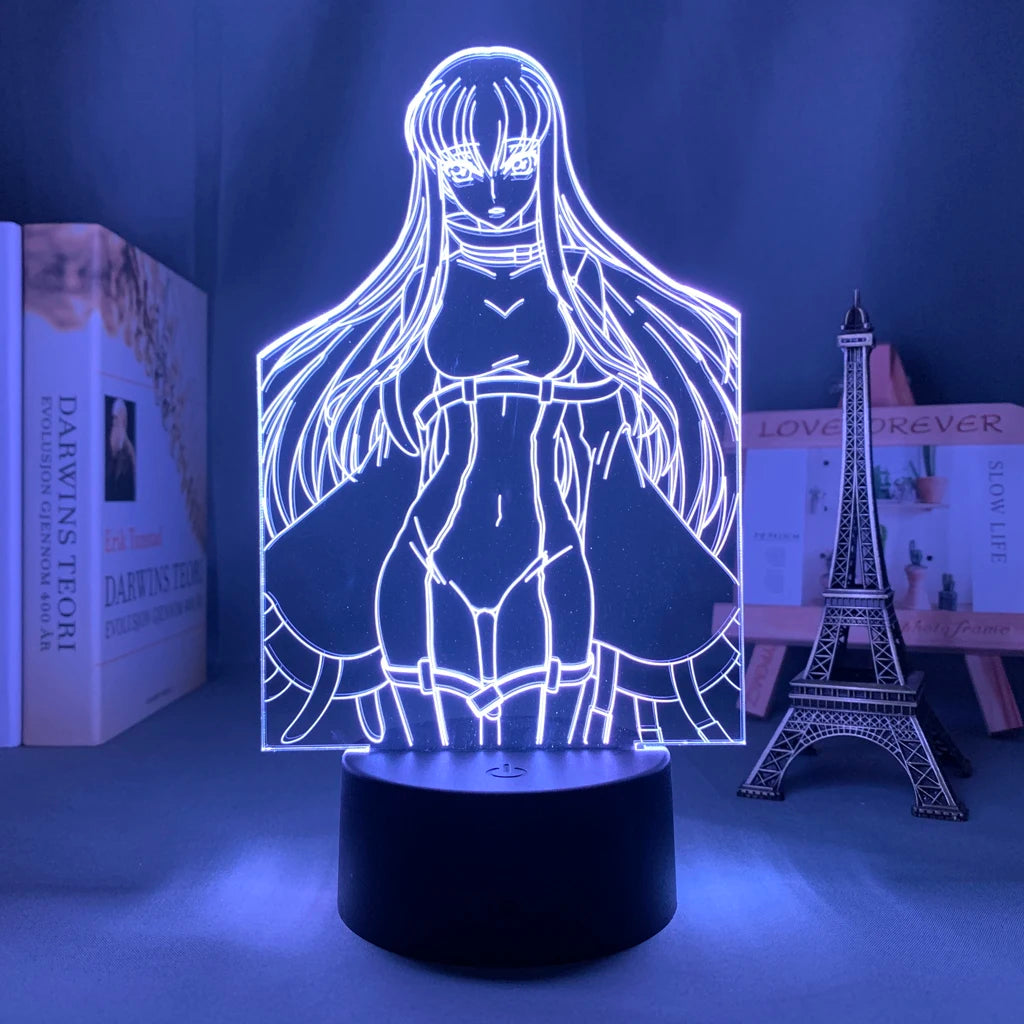 Code Geass Anime 3D LED Night Light