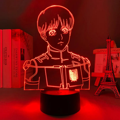 Attack on Titan 3D LED Anime Lamp