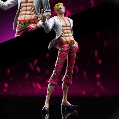 One Piece Anime Donquixote Doflamingo Figure - 11 inches