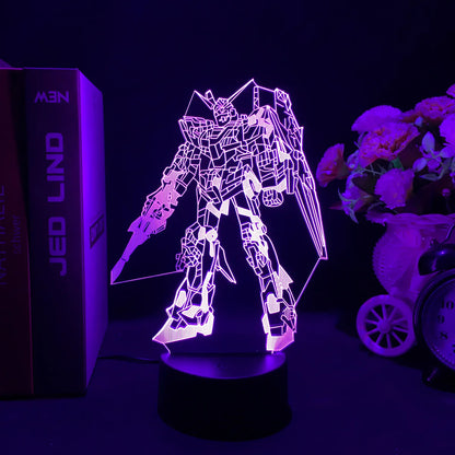 Mobile Suit Gundam Anime 3D LED Night Light
