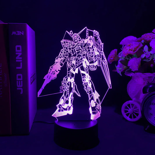Mobile Suit Gundam Anime 3D LED Night Light