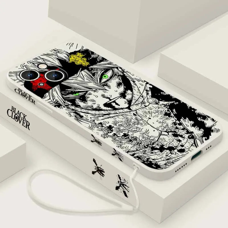 Black Clover Anime Phone Case