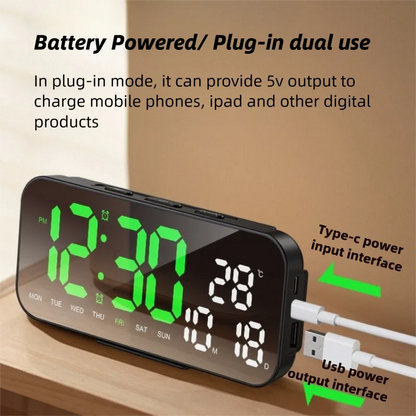 LED Digital Alarm Clock