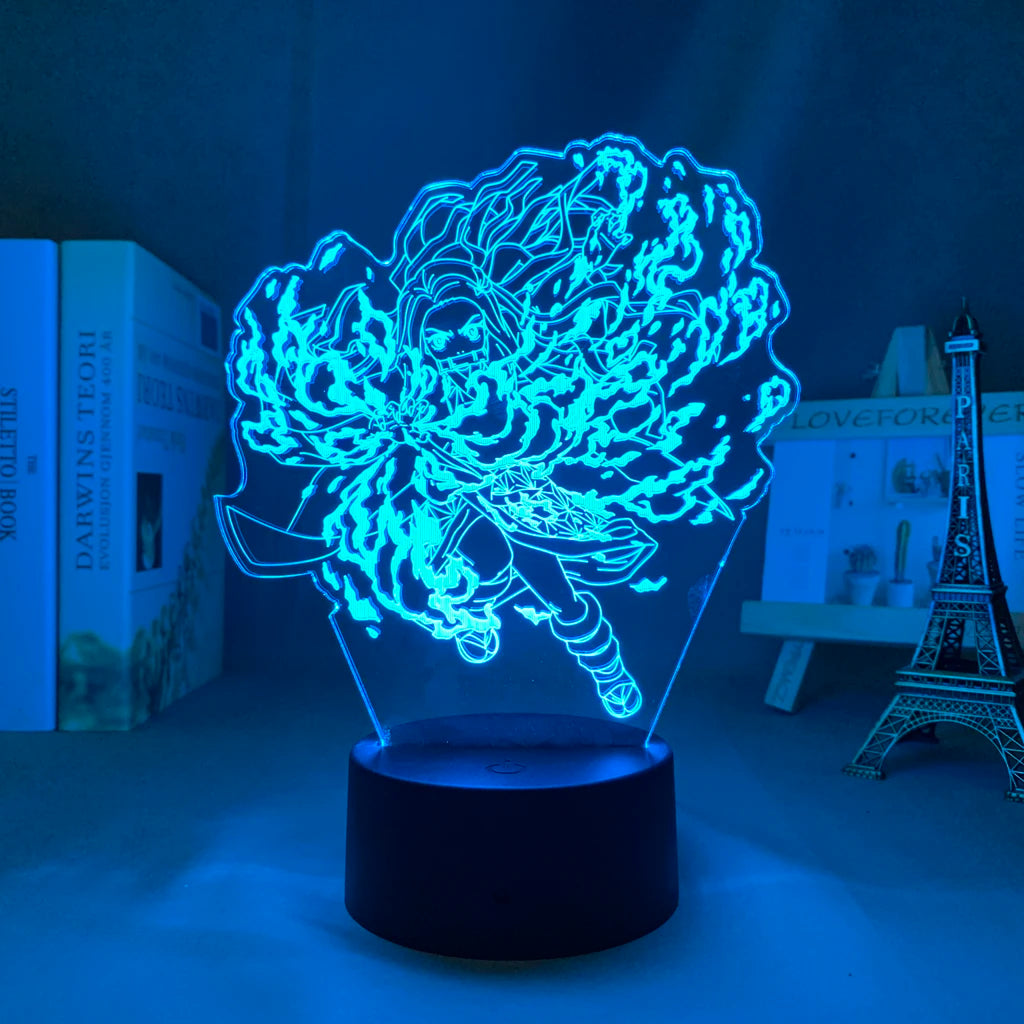 Demon Slayer 3D LED Anime Lamp