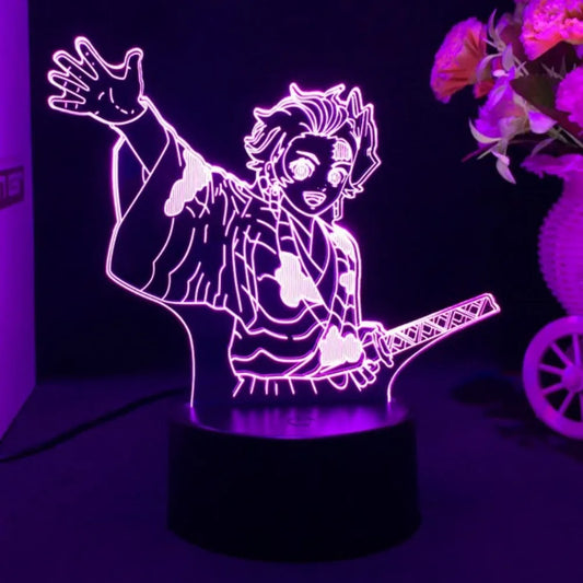 Demon Slayer Anime 3D LED Night Lamp