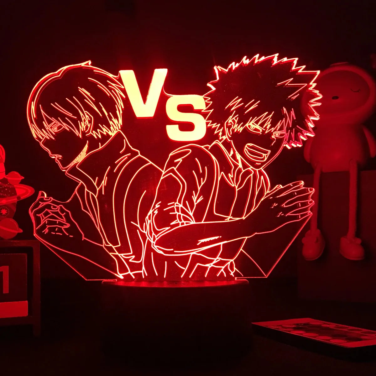 My Hero Academia Anime 3D LED Night Light