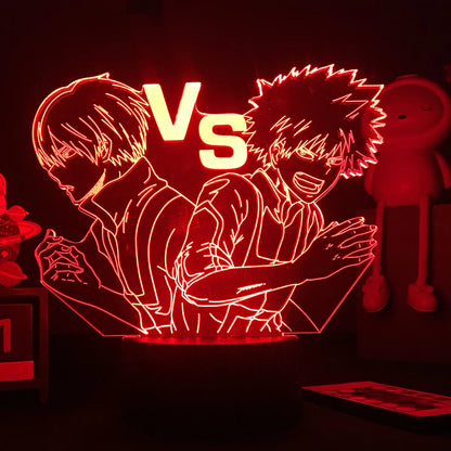 My Hero Academia Anime 3D LED Night Light