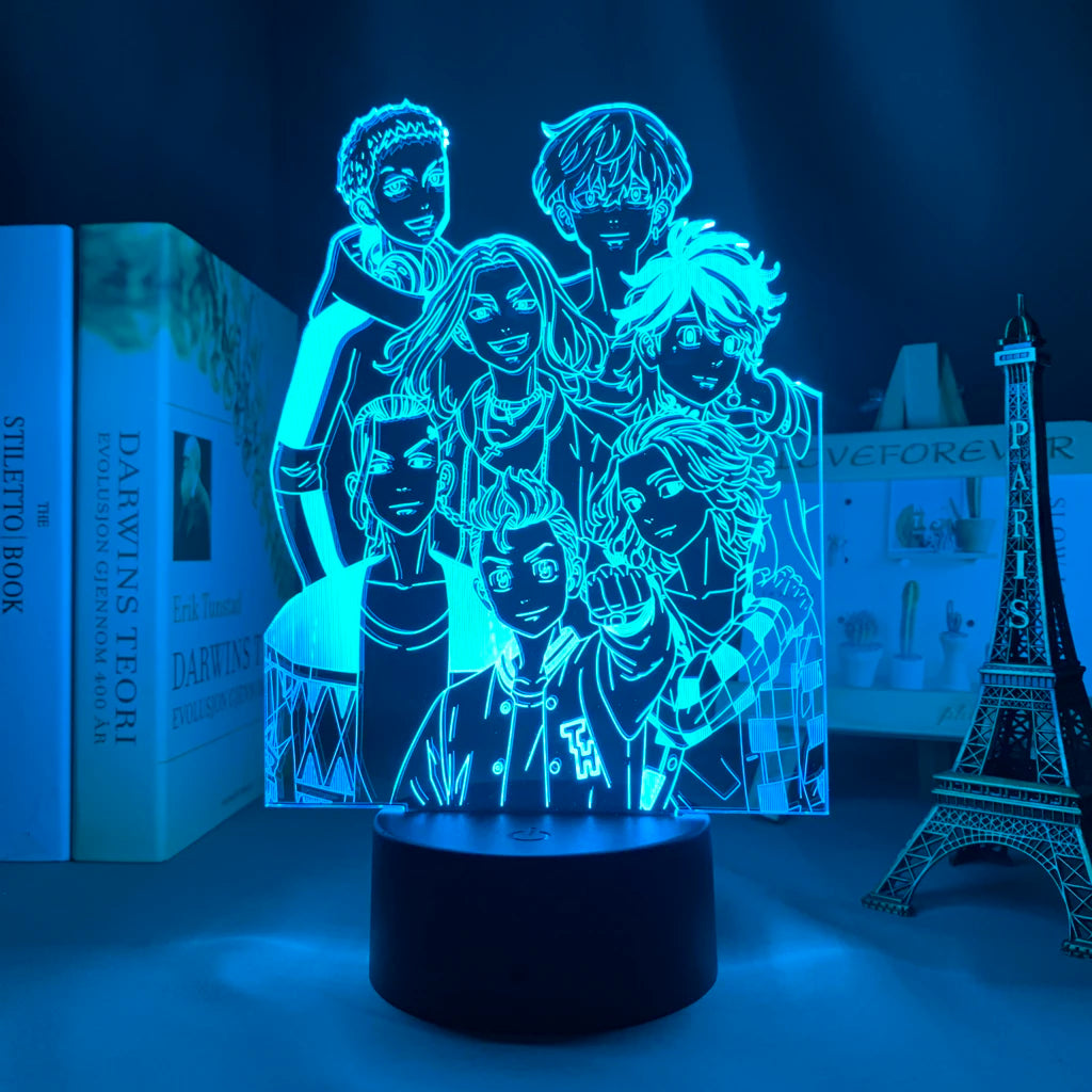 Tokyo Revengers Anime 3D LED Night Light