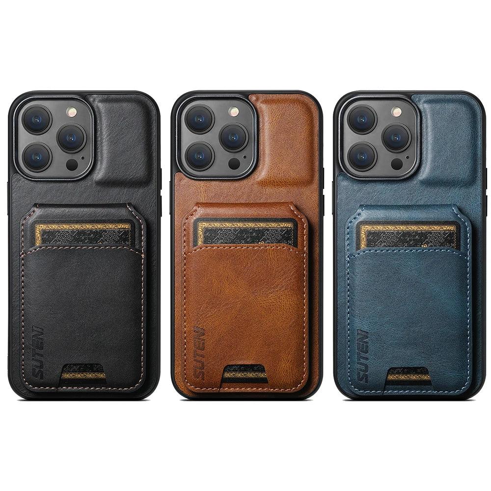 Card Holder Leather Wallet & Phone Case - Vélanoworld