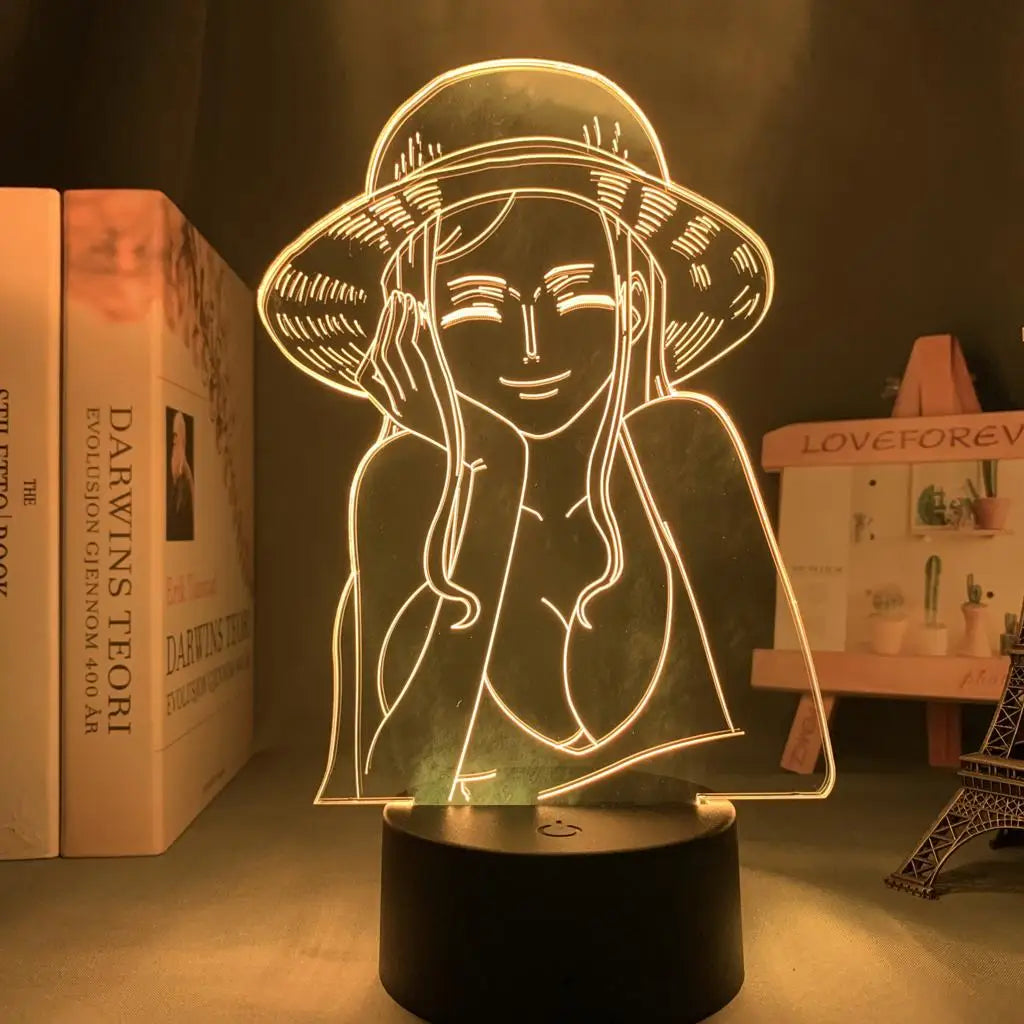 One Piece Anime 3D LED Night Light