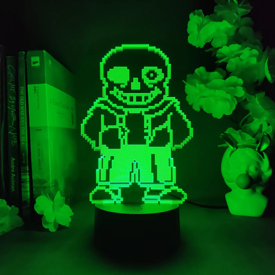 Undertale 3D LED Night Light