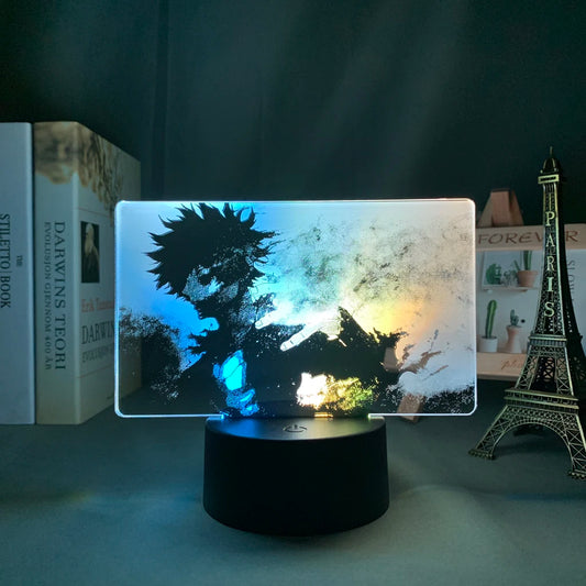 My Hero Academia Dabi Anime 3D LED Night Light