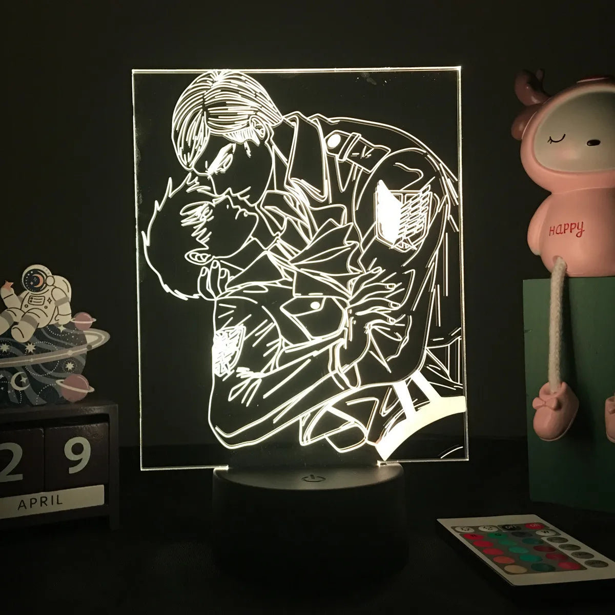 Attack on Titan 3D LED Anime Lamp