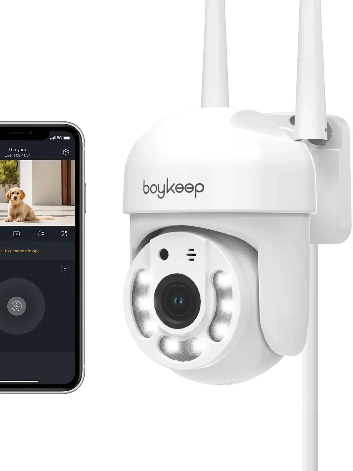 Outdoor Wireless Security Camera with Night Vision