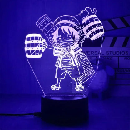 One Piece Anime 3D LED Night Light