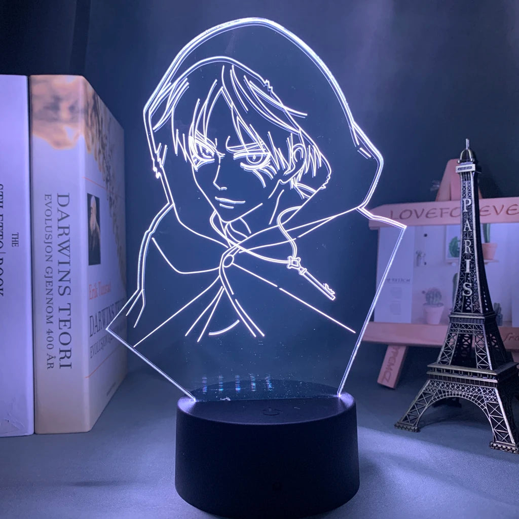Attack on Titan 3D LED Night Lamp