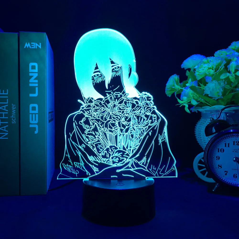 Chainsaw Man Anime 3D LED Night Light