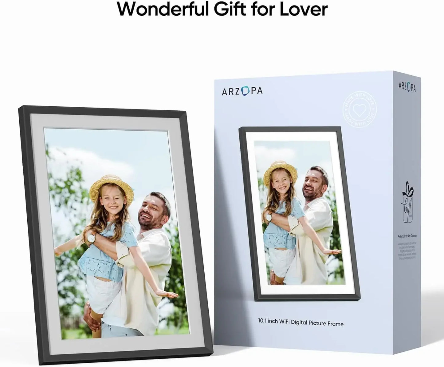 ARZOPA 10.1 Inch Smart WiFi Digital Picture Frame