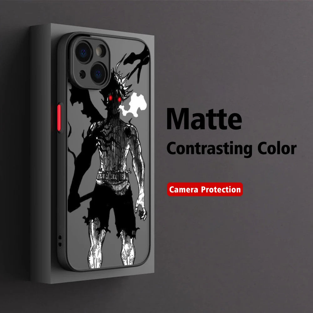 Black Clover Anime Phone Case