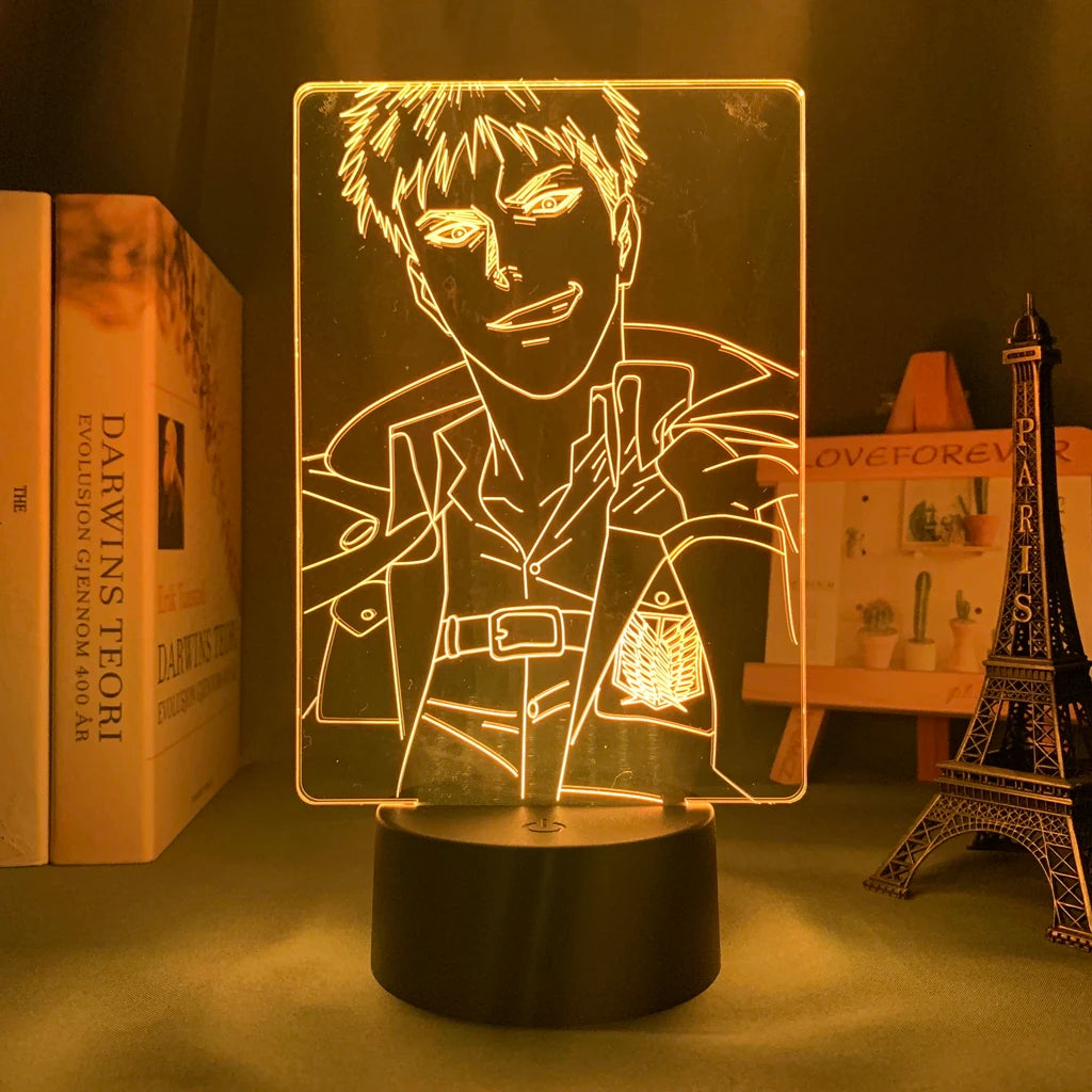 Attack on Titan 3D LED Night Lamp