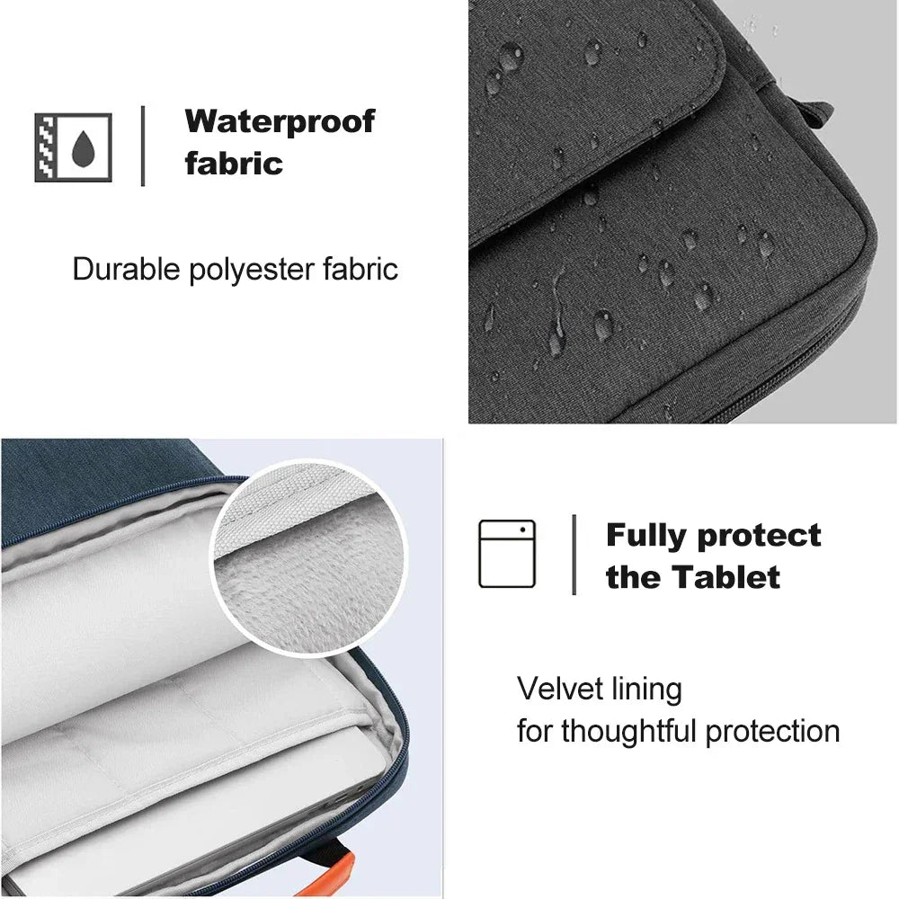 Shoulder Laptop Bag for MacBook Air M1/M2 & iPad Pro
