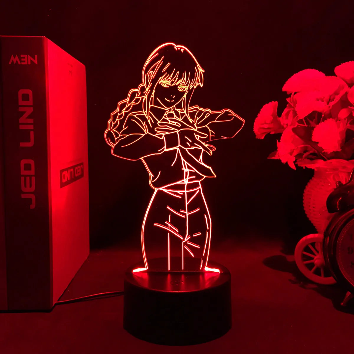 Chainsaw Man Anime 3D LED Night Light
