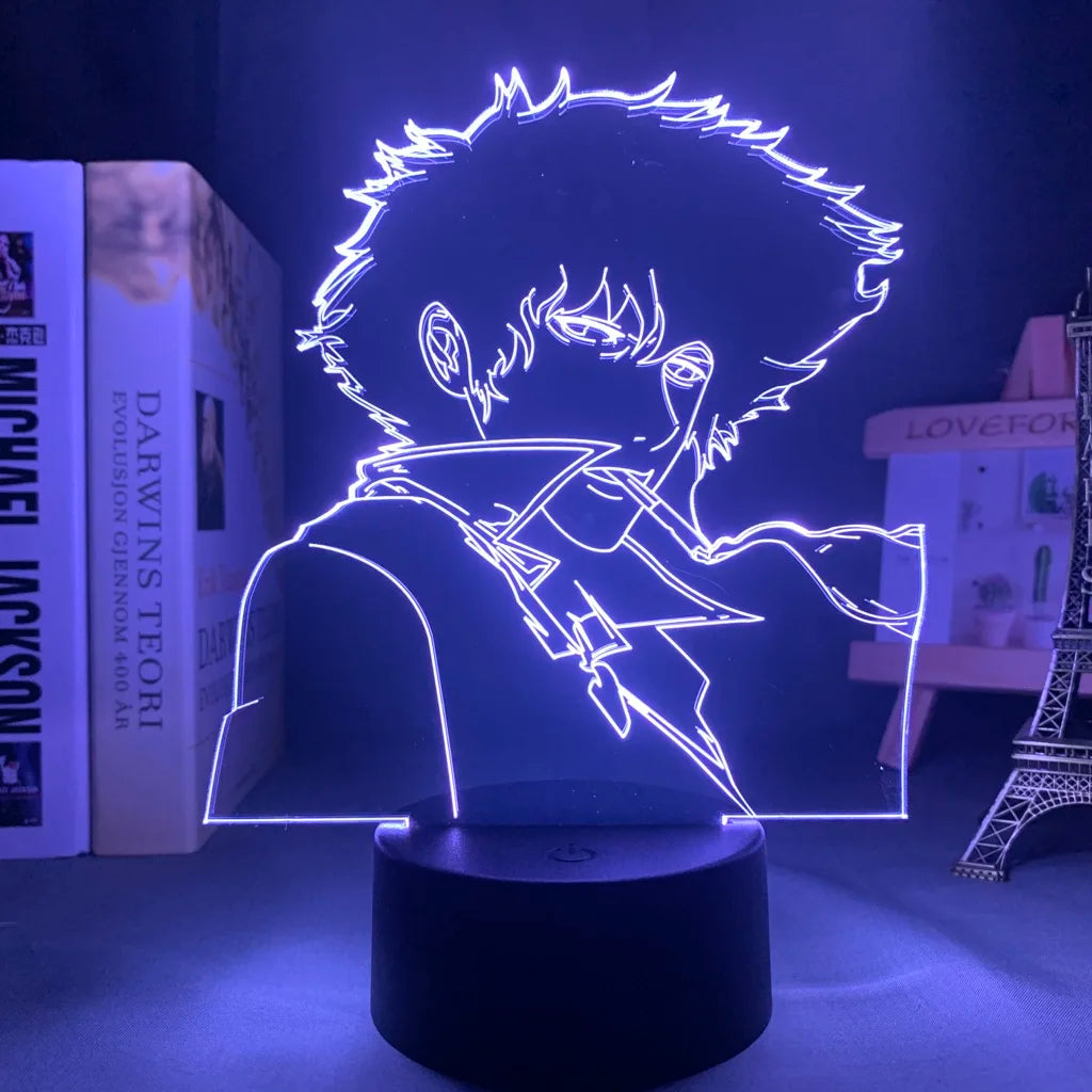 Cowboy Bebop Anime 3D LED Night Light
