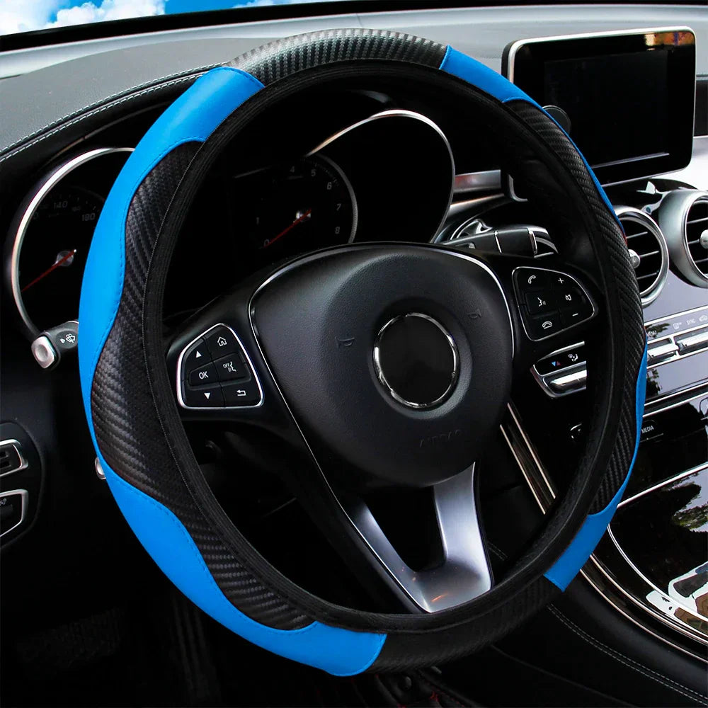 Carbon Fibre Steering Wheel Cover