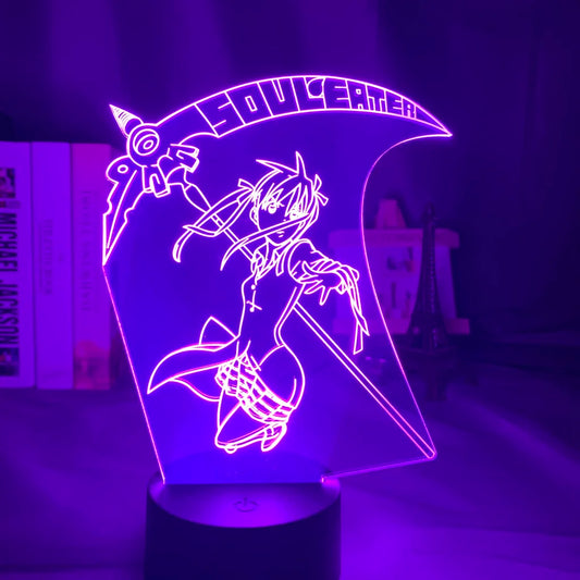 Soul Eater Anime 3D LED Night Light