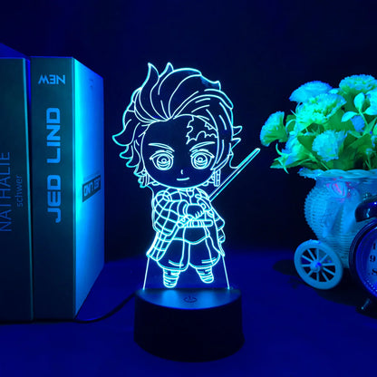 Demon Slayer Anime 3D LED Night Lamp