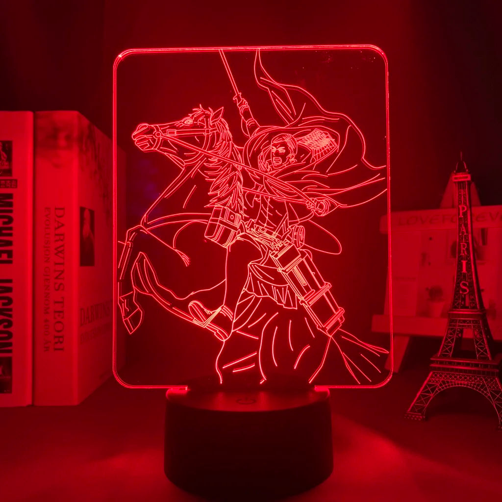 Attack on Titan 3D LED Night Lamp