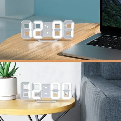 3D LED Wall & Desk Digital Clock