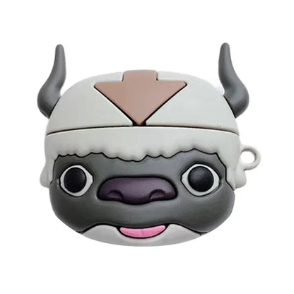 Avatar Appa Cartoon Silicone AirPods Case