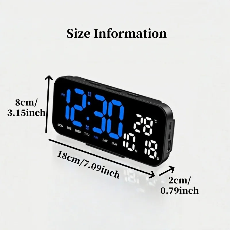 LED Digital Alarm Clock
