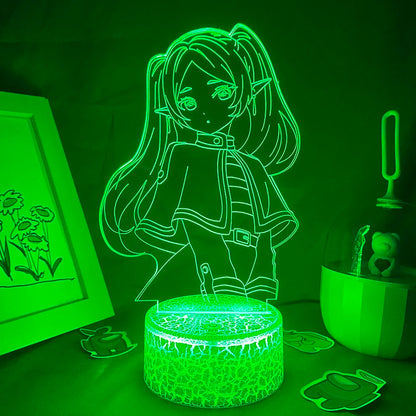 Frieren Anime 3D LED Night Light