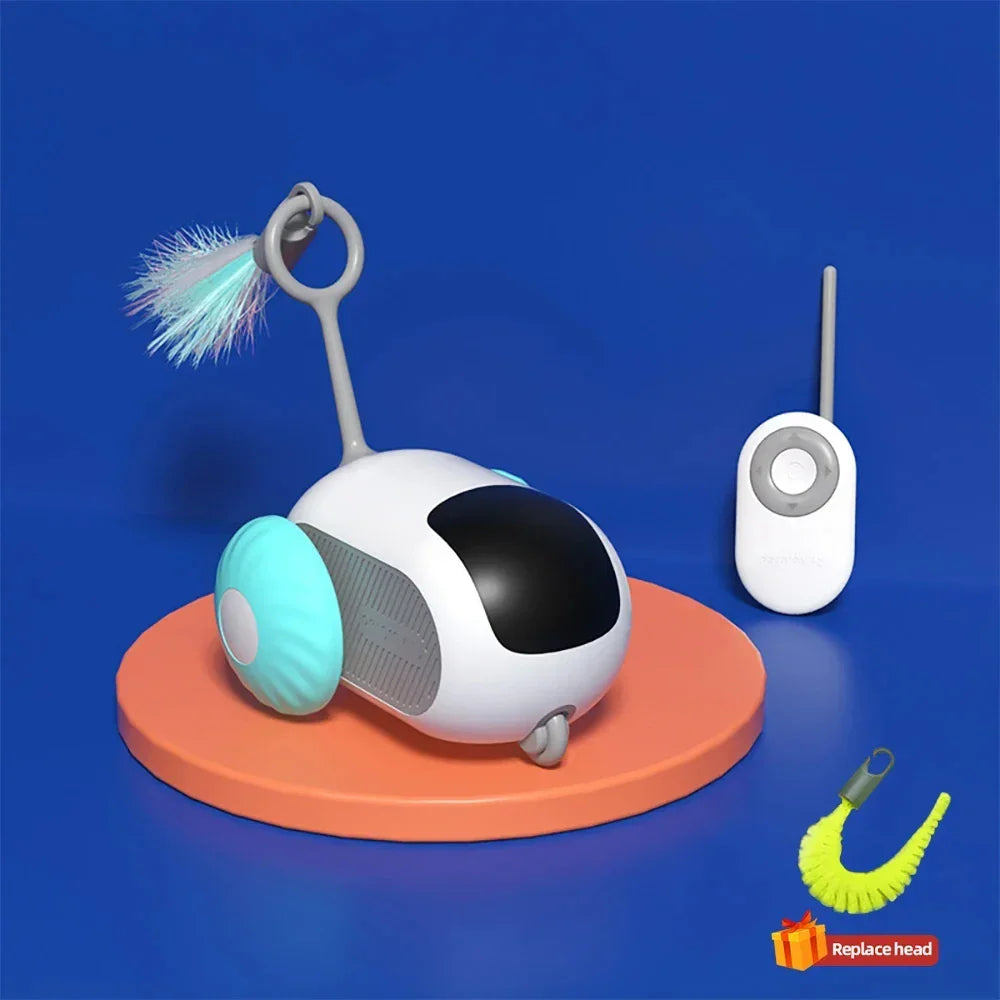 Smart Cat Toy Car – Remote Control & Automatic