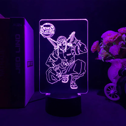 Demon Slayer Anime 3D LED Night Lamp