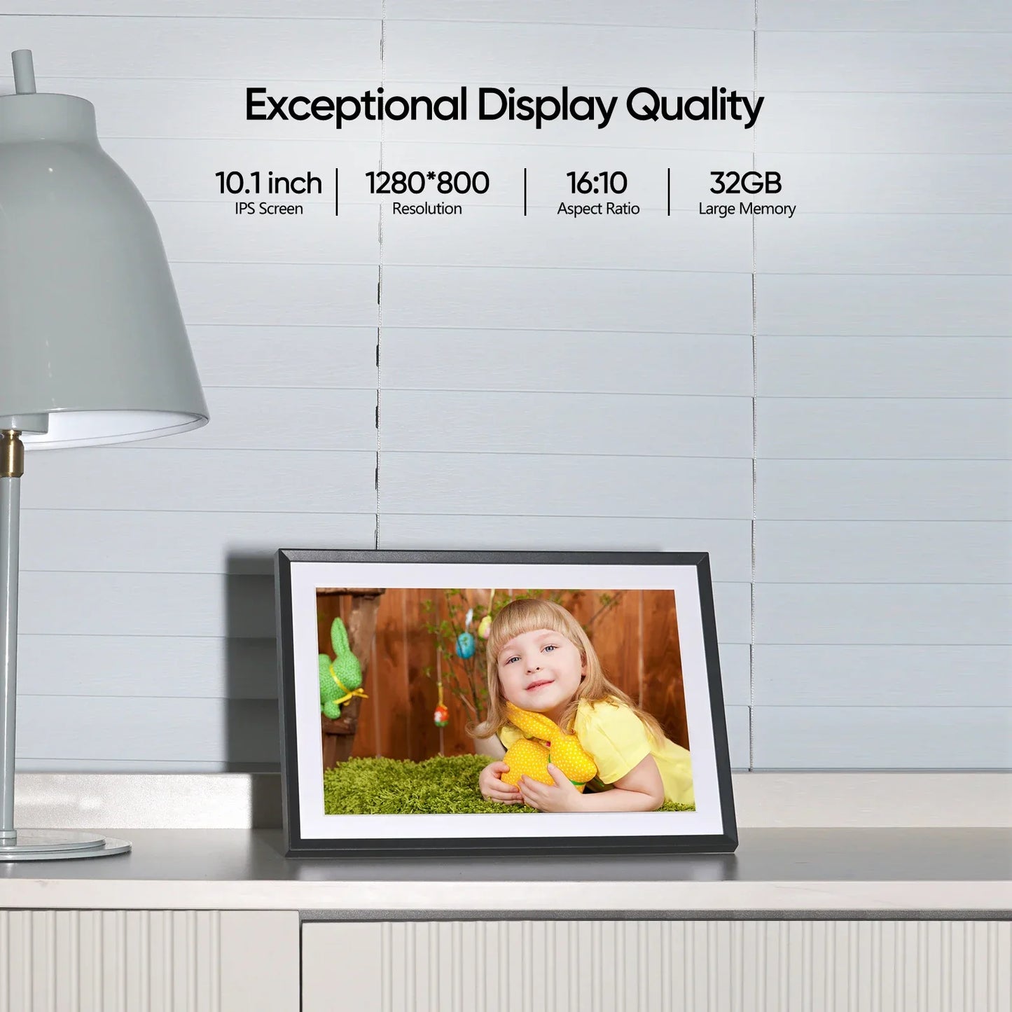 ARZOPA 10.1 Inch Smart WiFi Digital Picture Frame