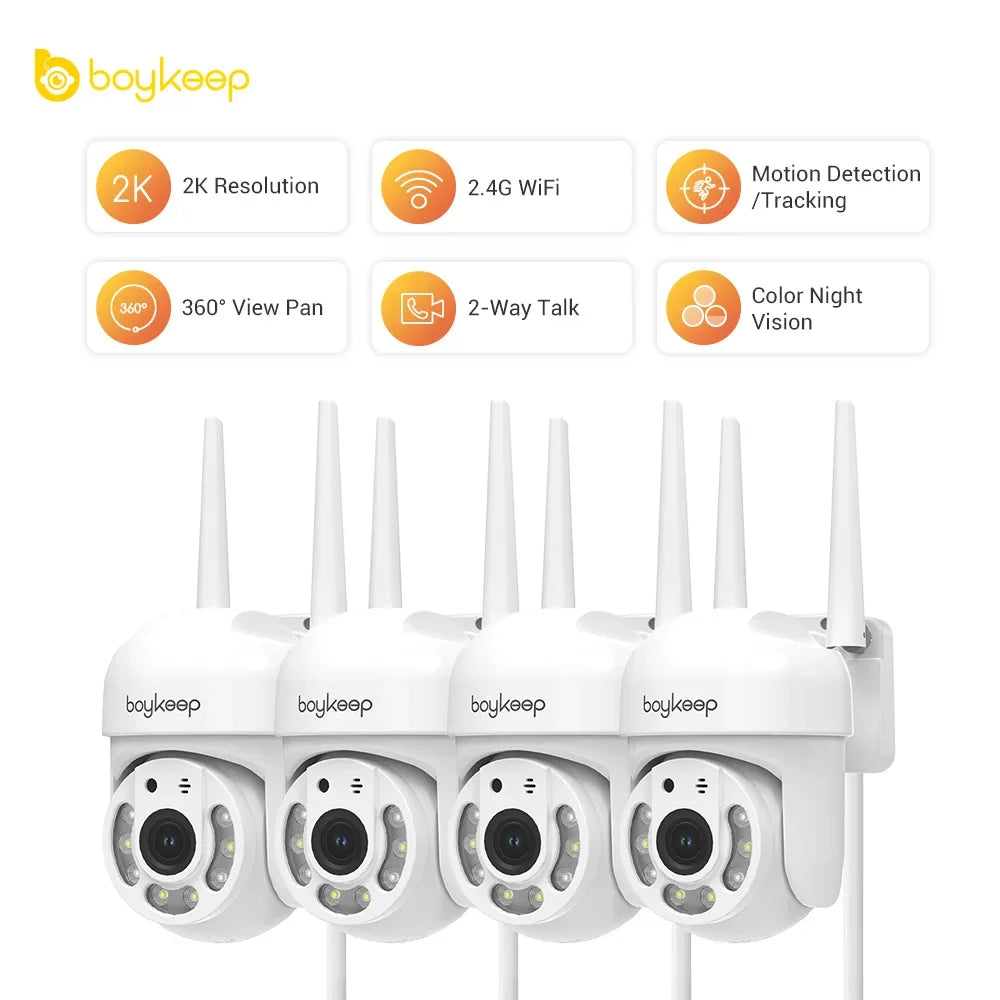 Outdoor Wireless Security Camera with Night Vision