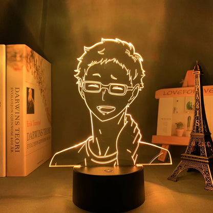 Haikyuu!! Anime 3D LED Night Light