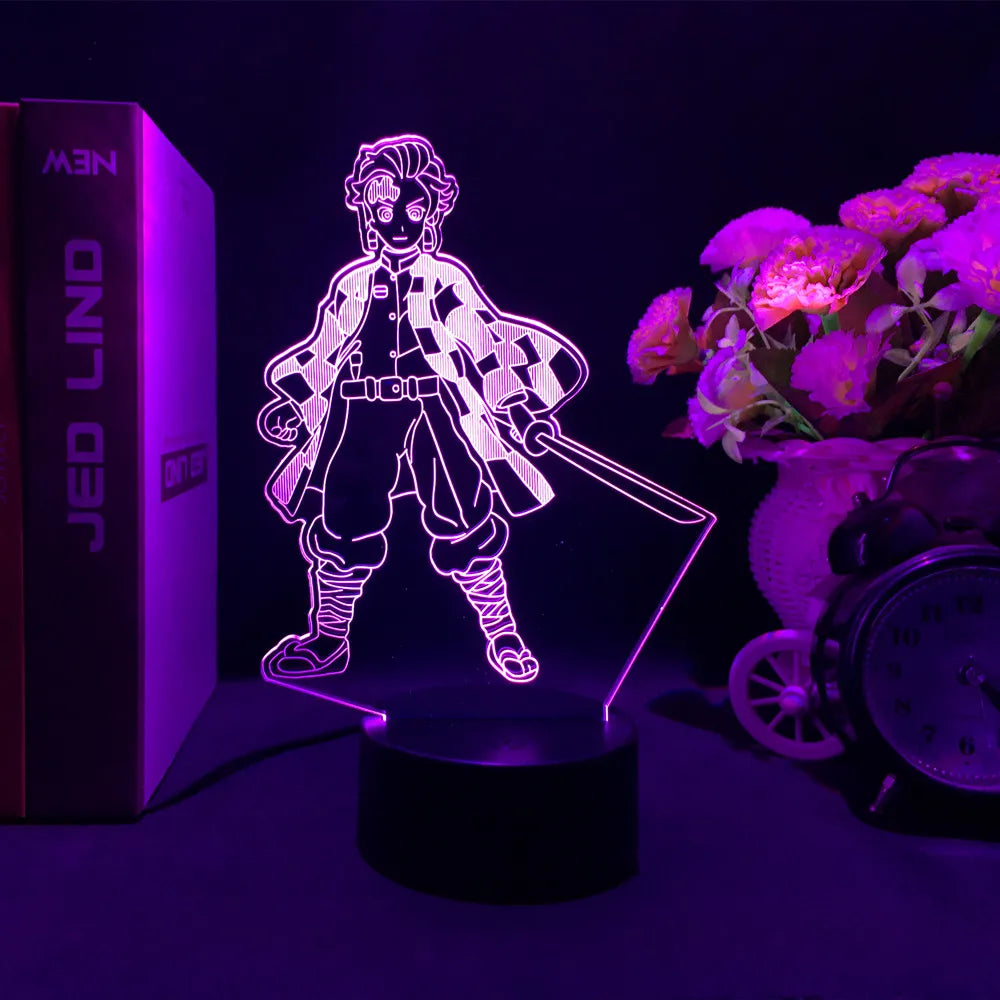 Demon Slayer Anime 3D LED Night Lamp