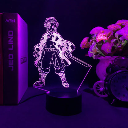 Demon Slayer Anime 3D LED Night Lamp