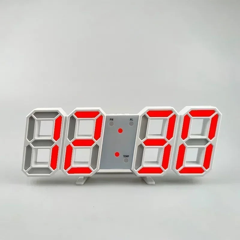 3D LED Wall & Desk Digital Clock