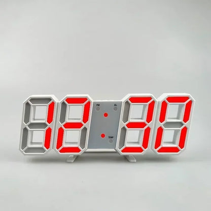 3D LED Wall & Desk Digital Clock