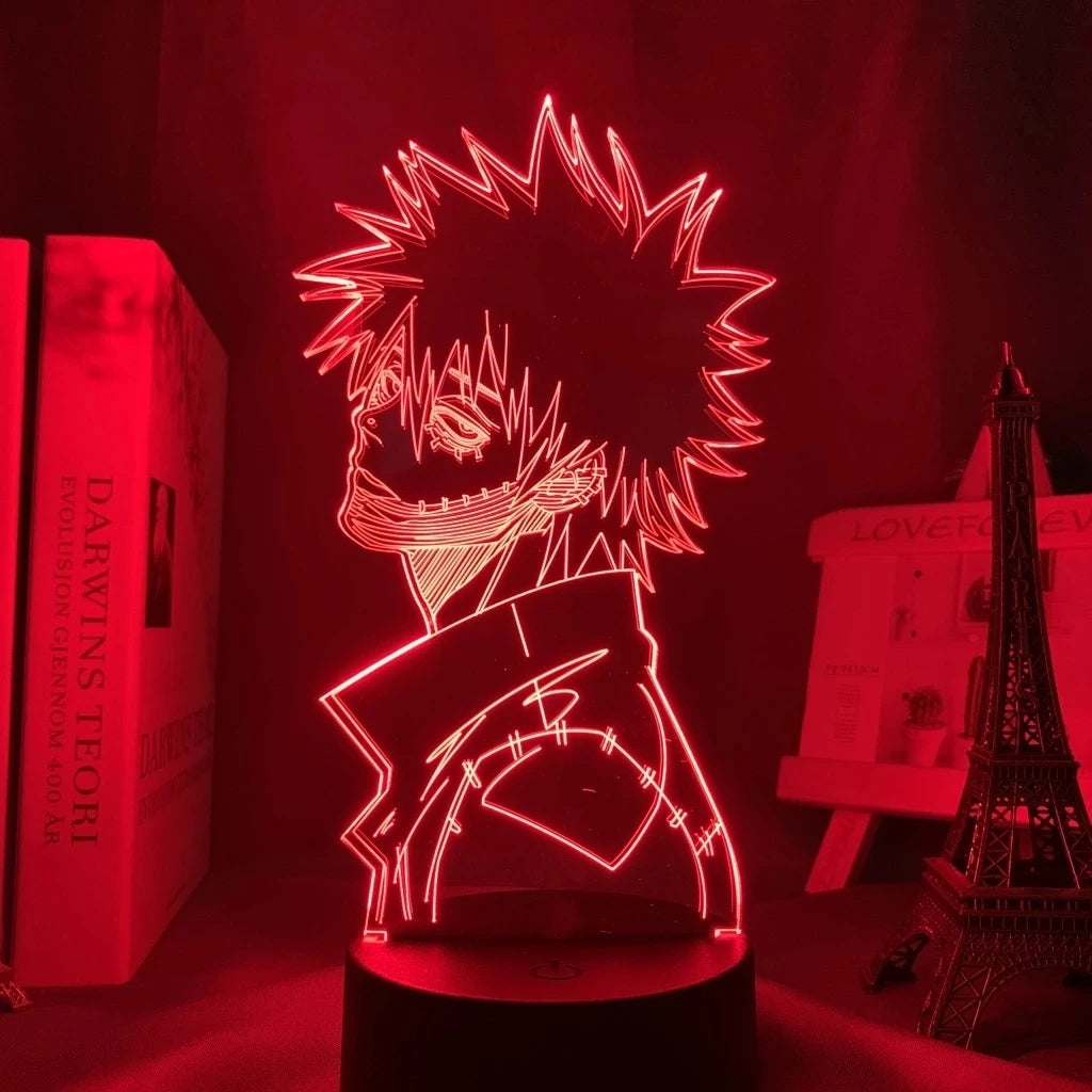 My Hero Academia Anime 3D LED Night Light
