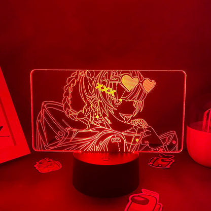 Call of the Night Anime 3D LED Night Light