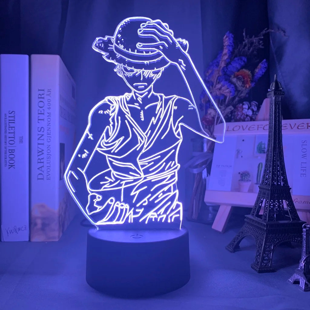 One Piece Anime 3D LED Night Light