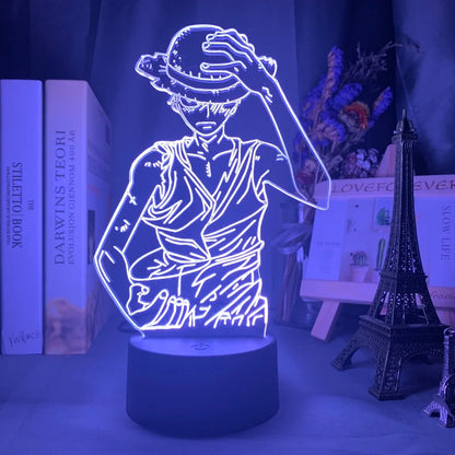 One Piece Anime 3D LED Night Light